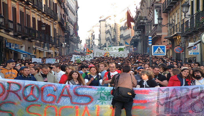 March in Madrid