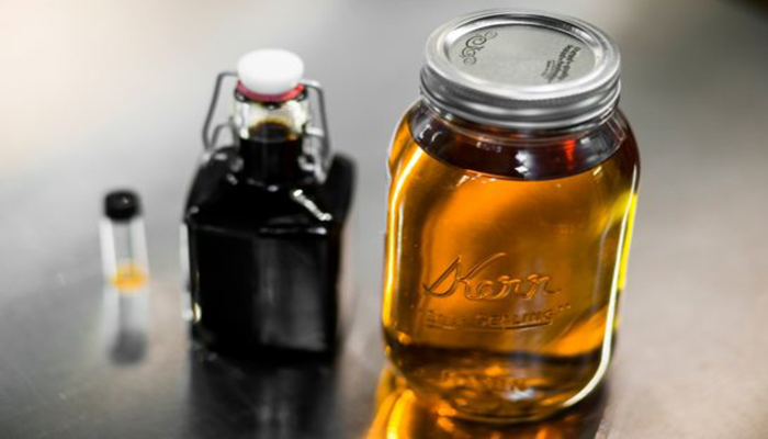CBD oil in Jars